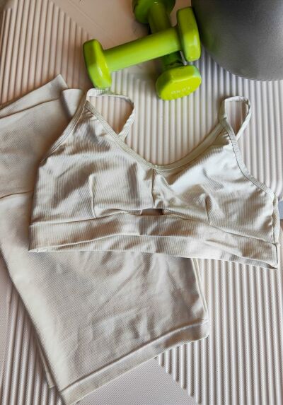 Imagem de Conjunto Shorts Requinte Pérola BJPE1 - Tamanho Unico 38 a 42